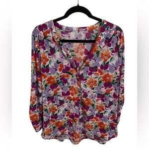 Boutique Floral Top Size XL - Excellent Condition